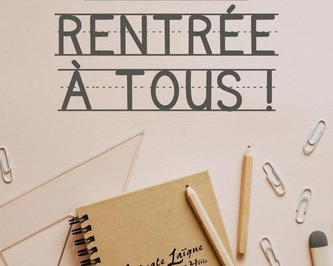 C’est la rentrée !